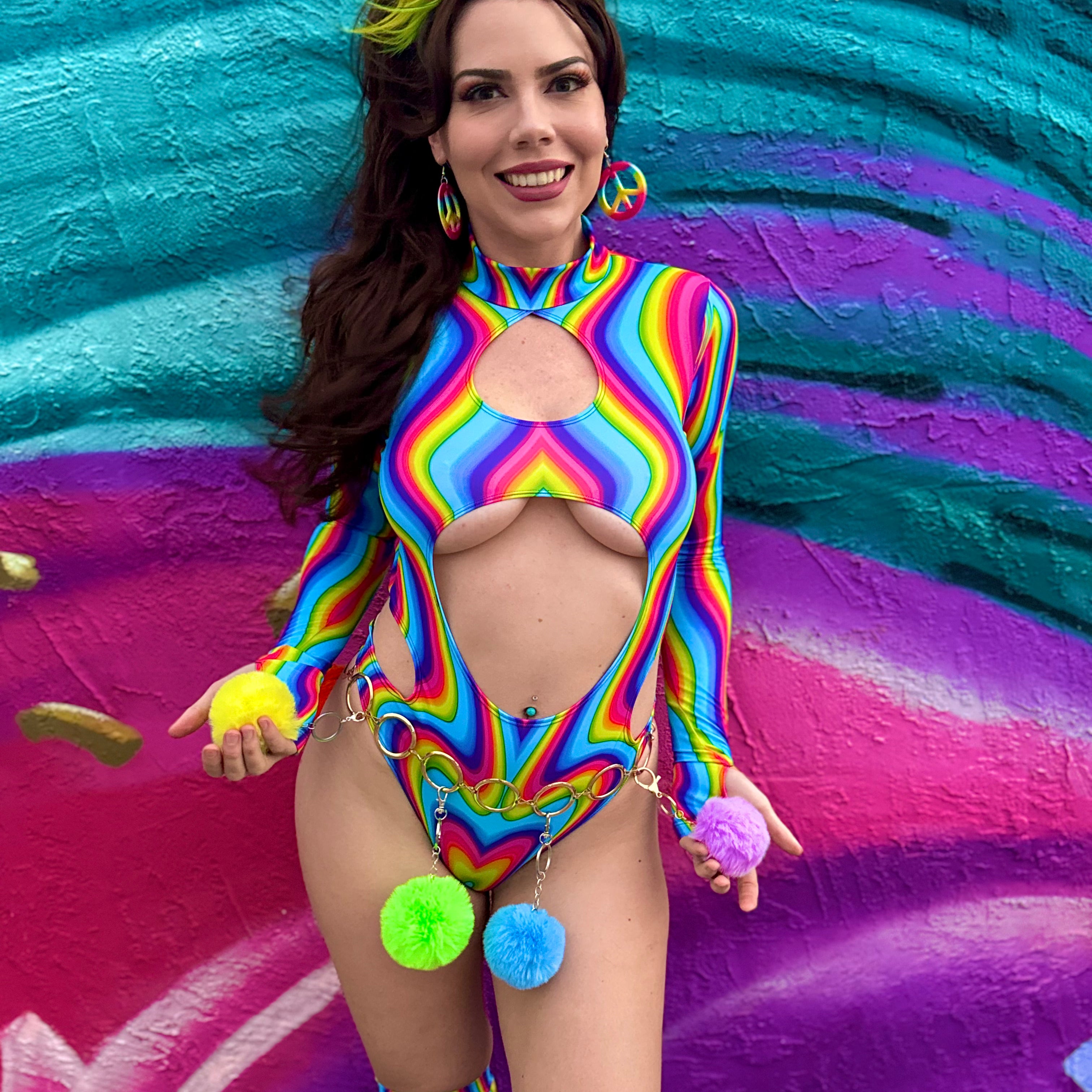 Stand Out with These 5 Colorful Pride Rave Outfits