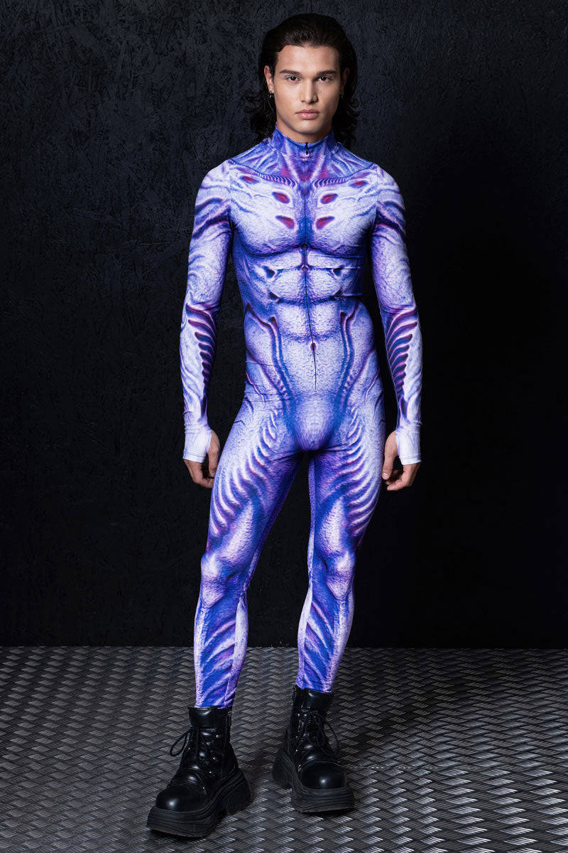 Alien Skin Men's Costume Front View