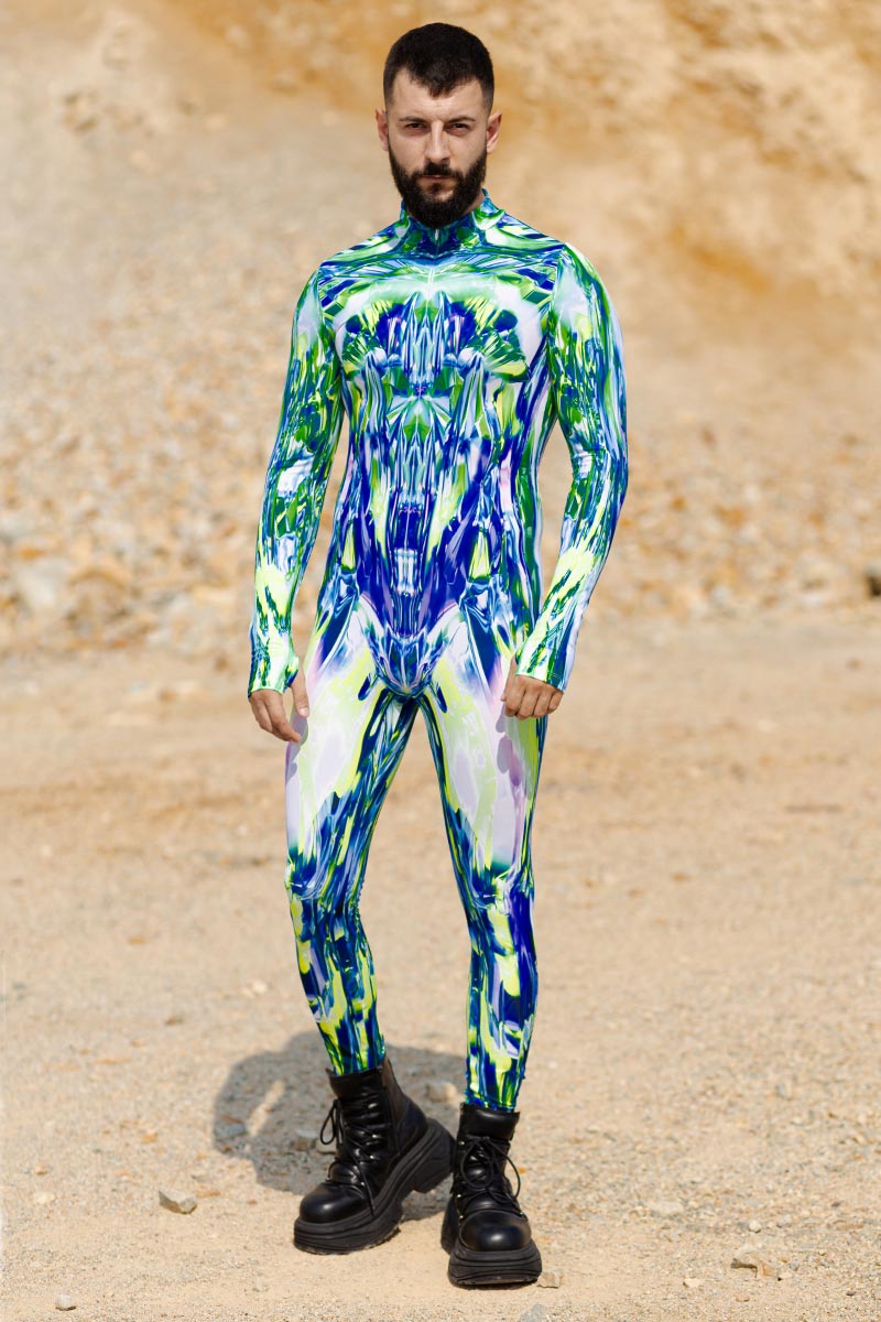 Diamond Skin Men Costume Front View