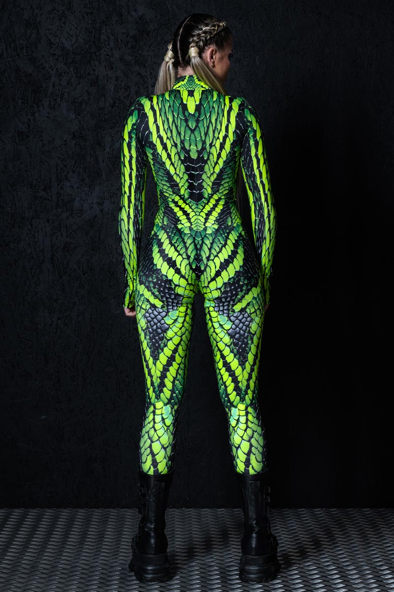 Electric Viper Costume Back View