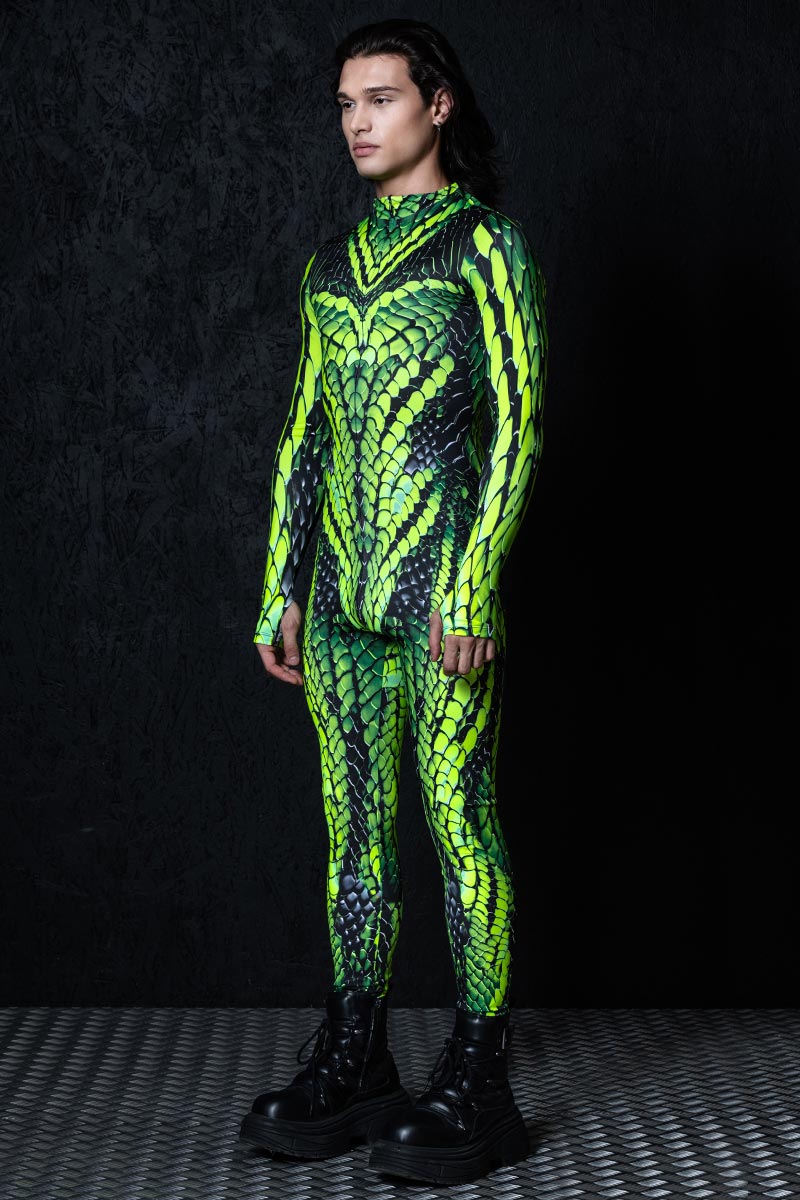 Electric Viper Men's Costume Side View