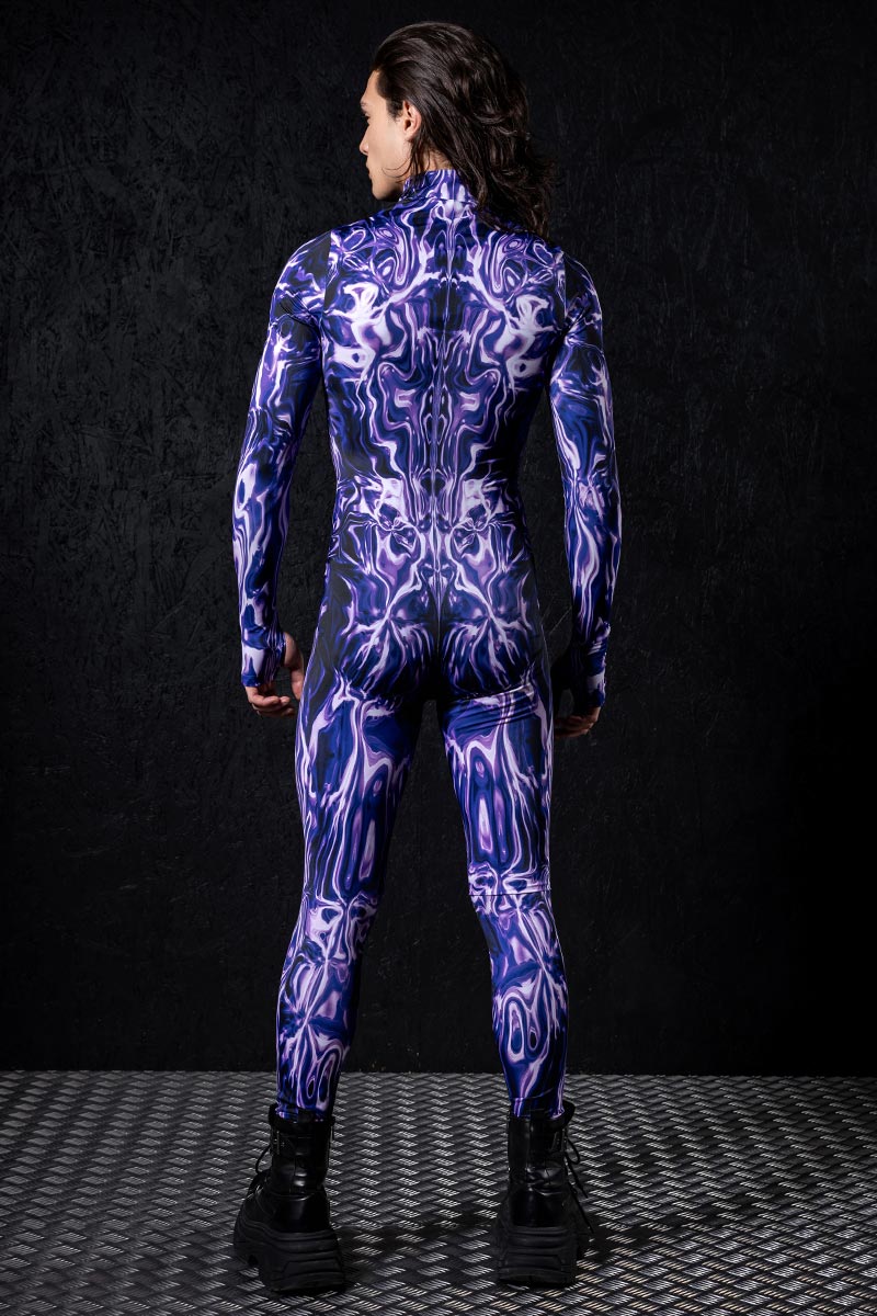 Electrify Me Men's Costume Back View