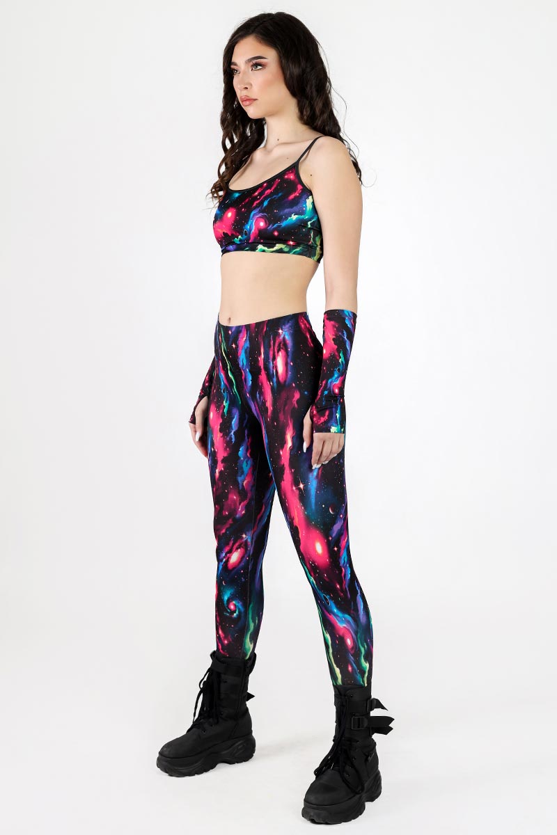 Galactic Glimpse Leggings Set Side View