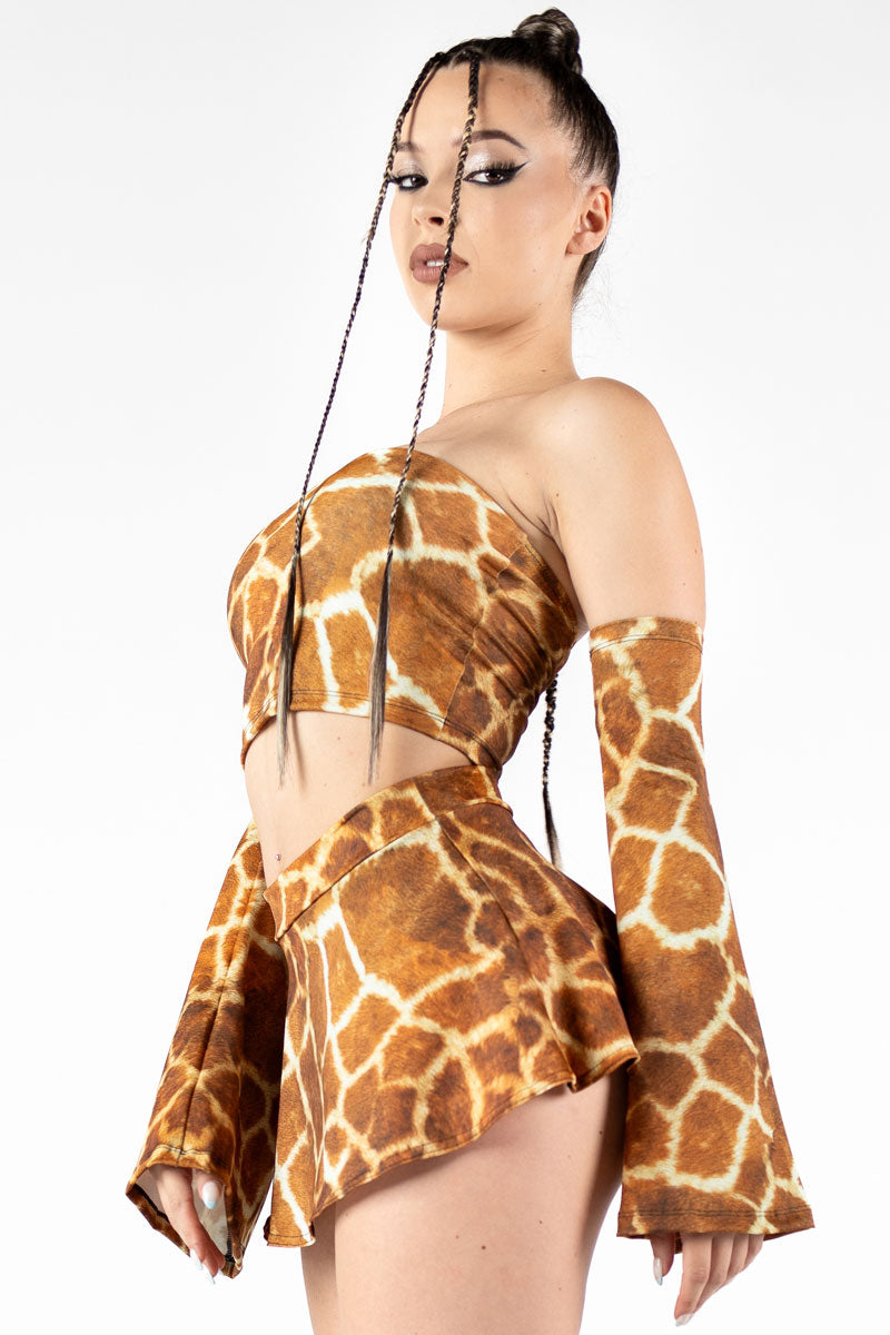 Giraffe Tube Top Side View