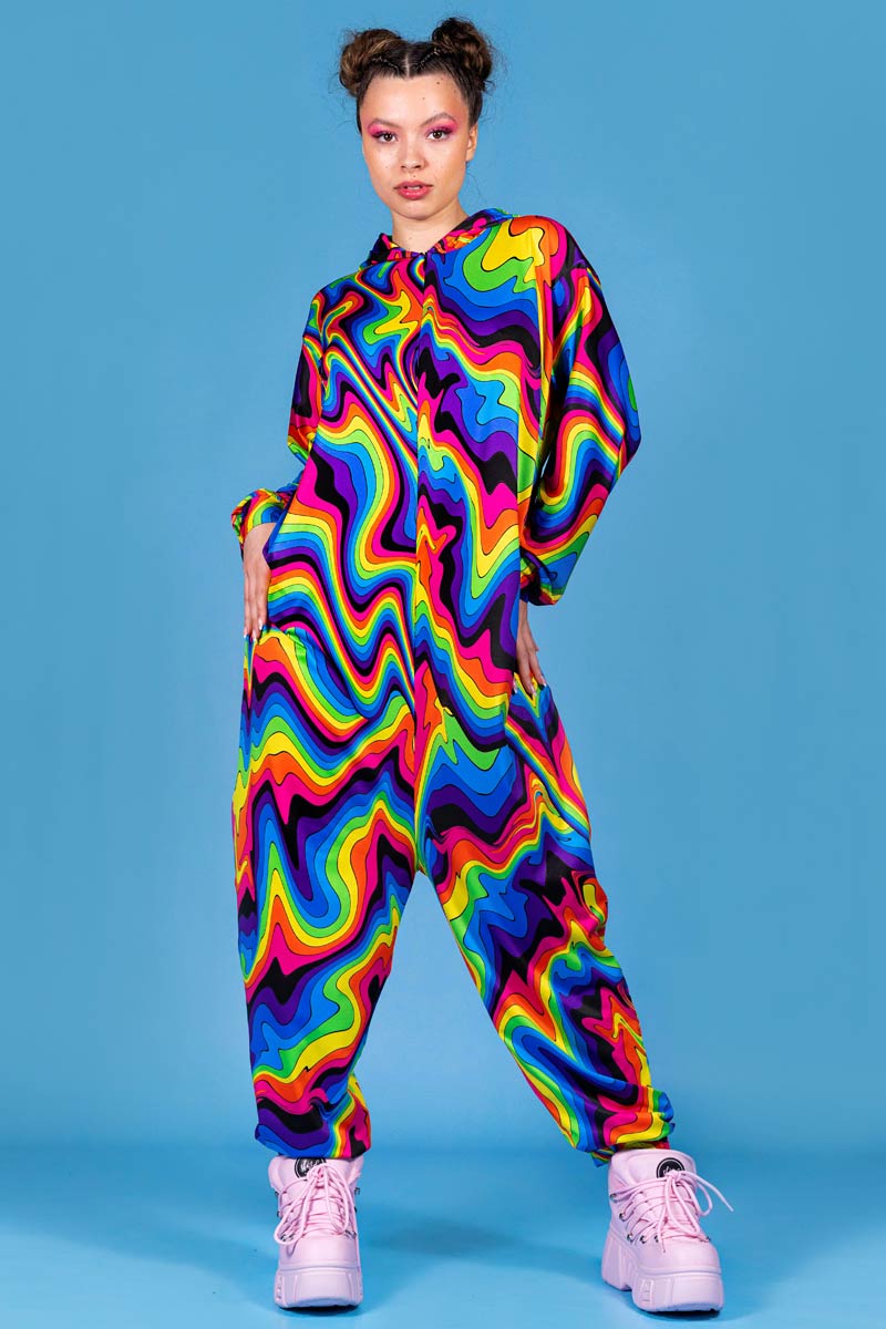 Groovy Unicorn Onesie Front View