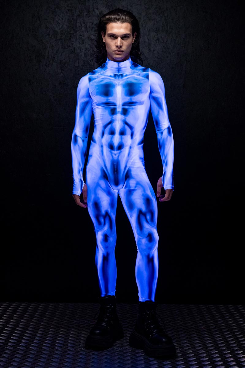 Icy Men's Costume UV Front View