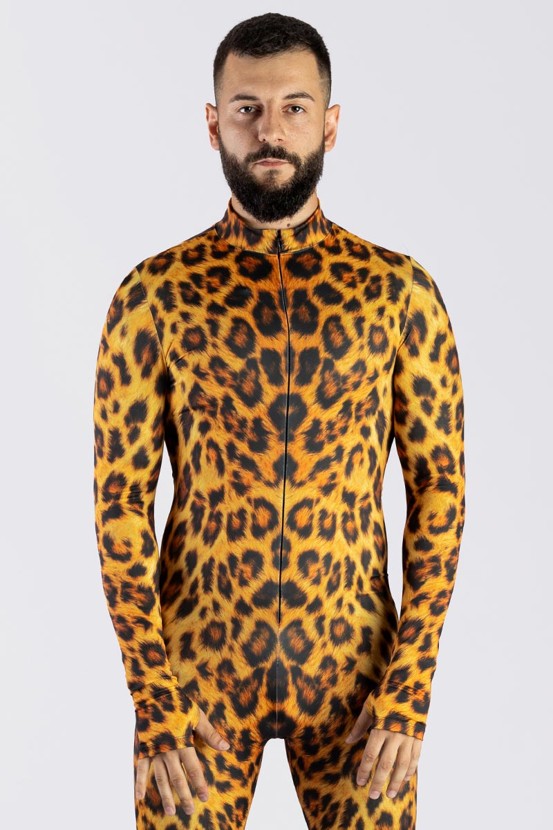 Leopard Men's Costume Close View