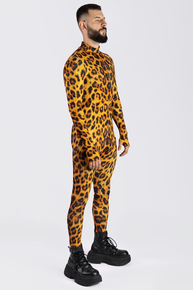 Leopard Men's Costume Side View