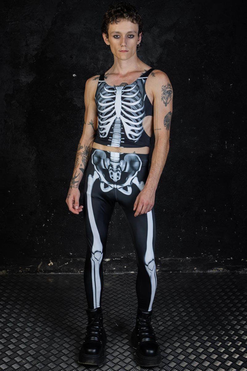 Men's Rattling Bones Leggings Set