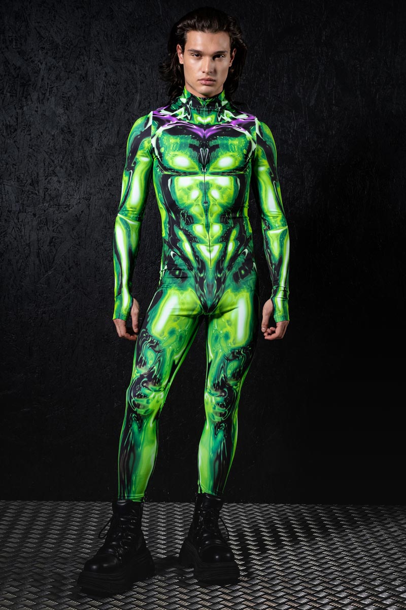 Radioactive Men's Costume Front View