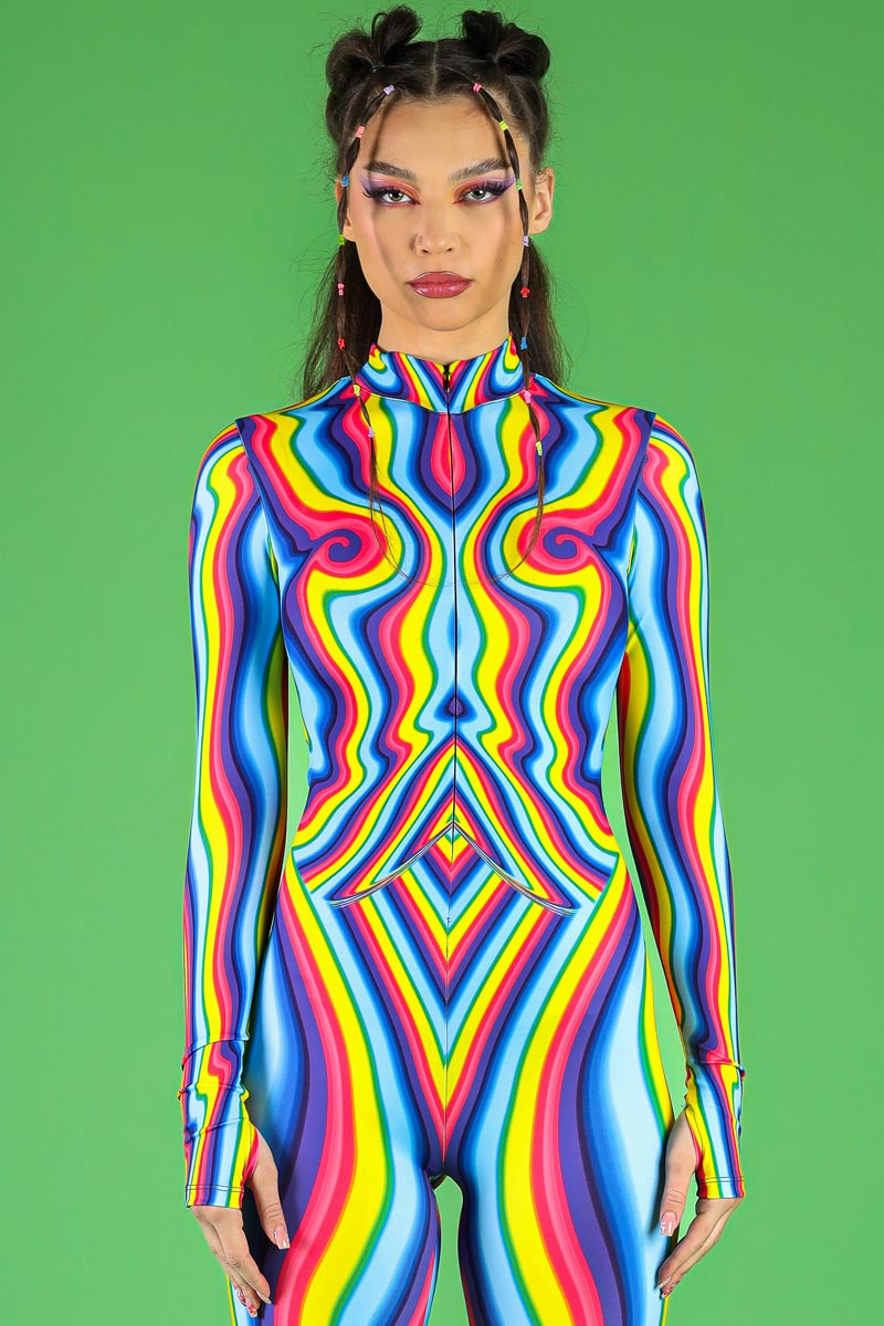 Rainbow Meltdown Costume