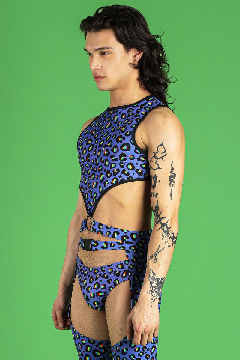 Rainbow Spots Men's Swim Briefs