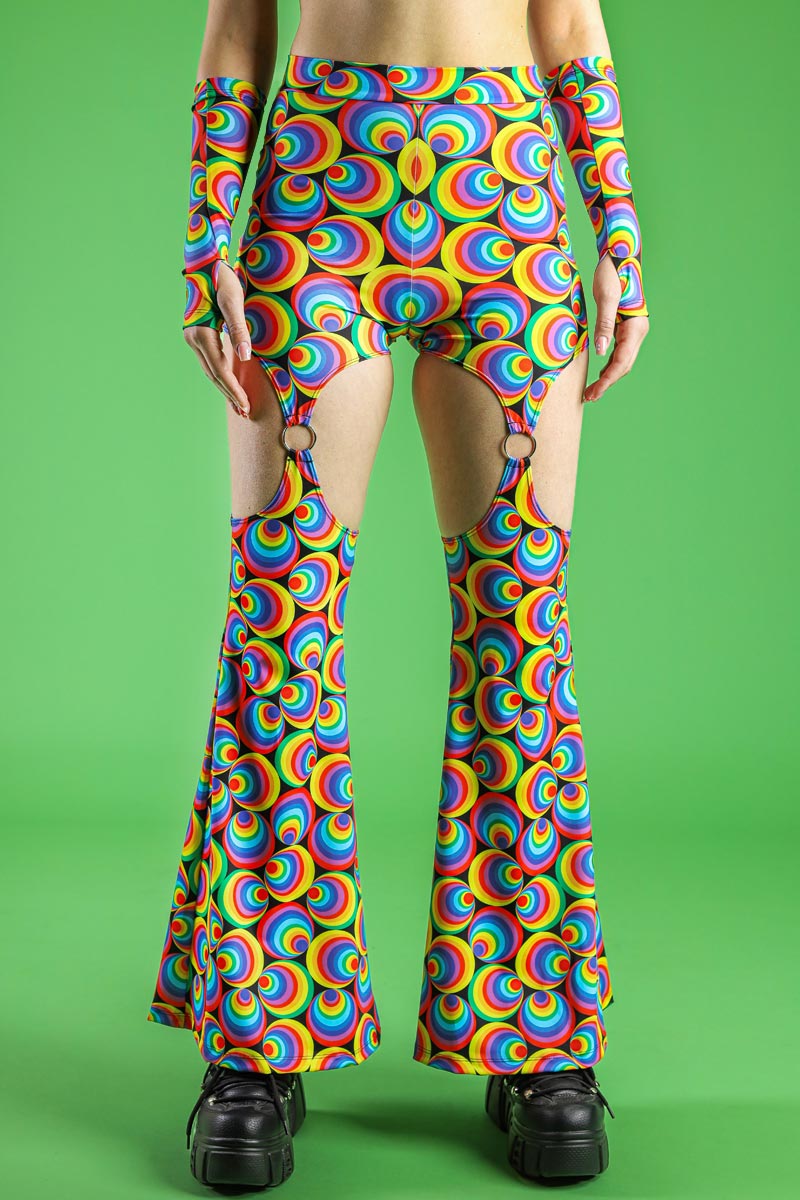 Retro Chick O-Ring Flare Pants