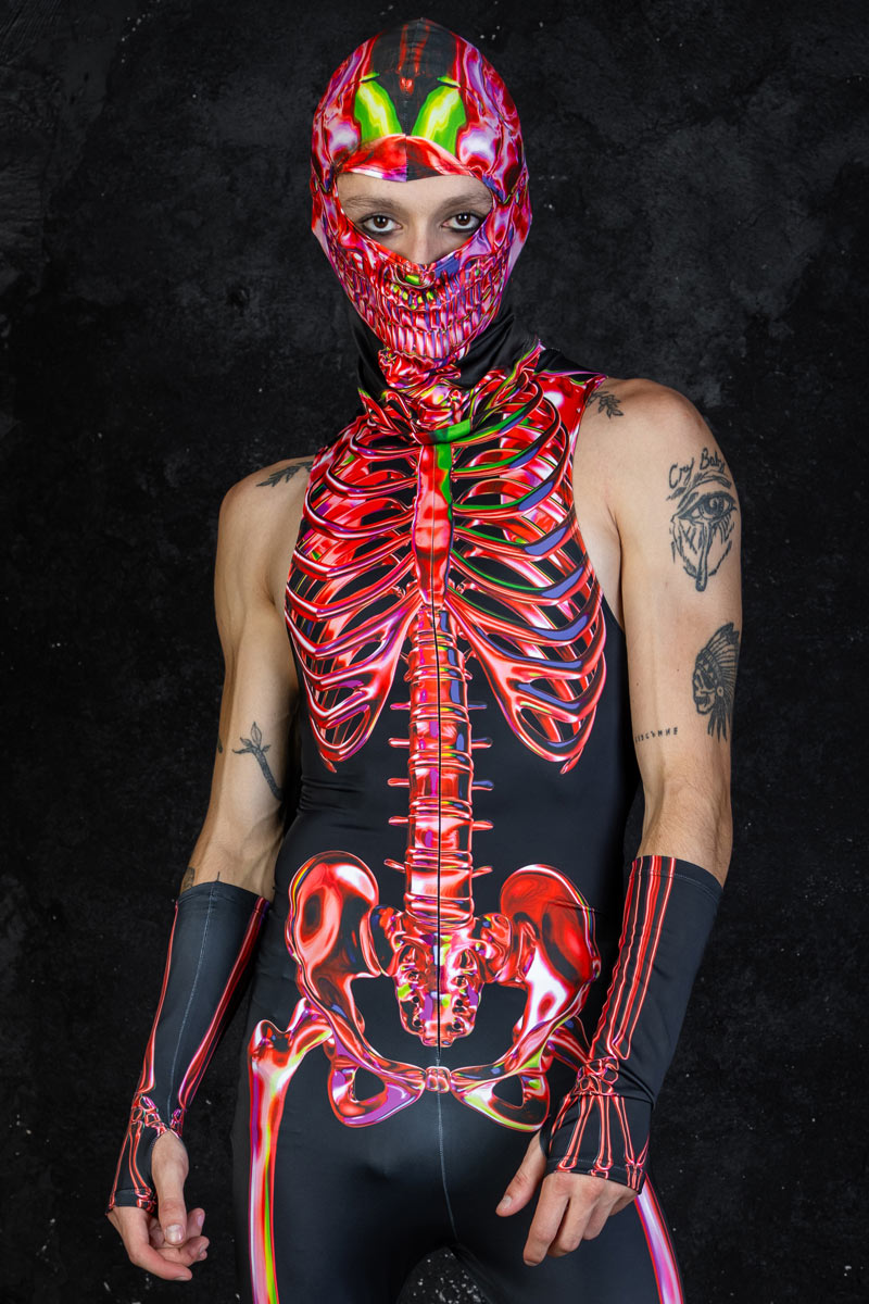 Ruby Skeleton Balaclava