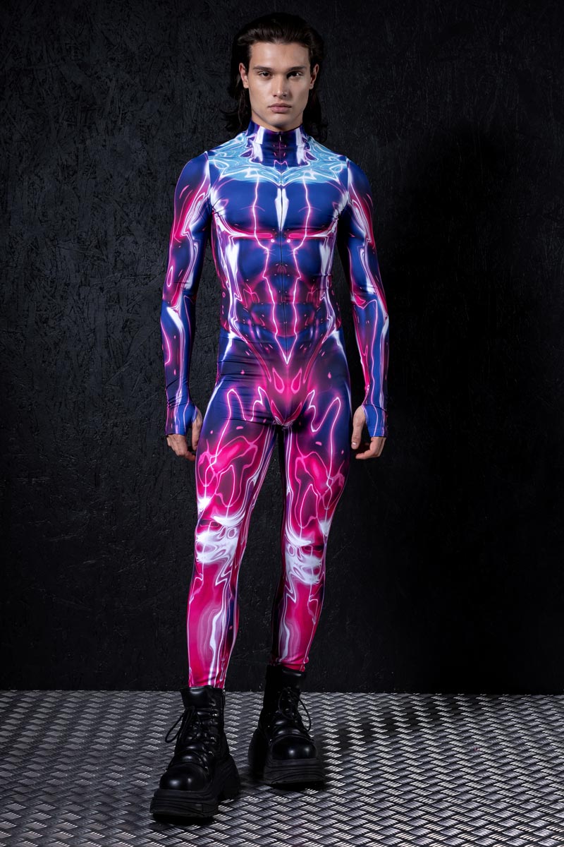 Space Wanderer Men's Costume Front View