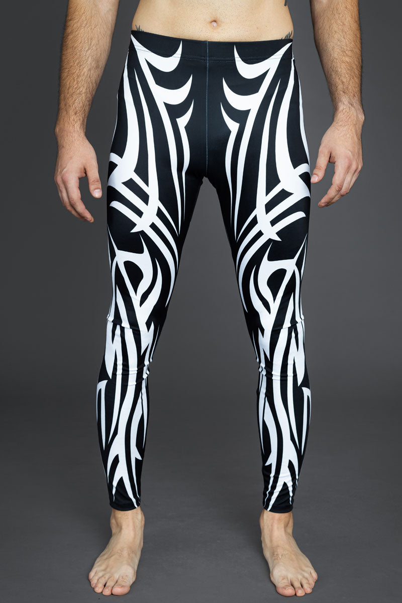 Spiritual Realm Men Leggings Close View