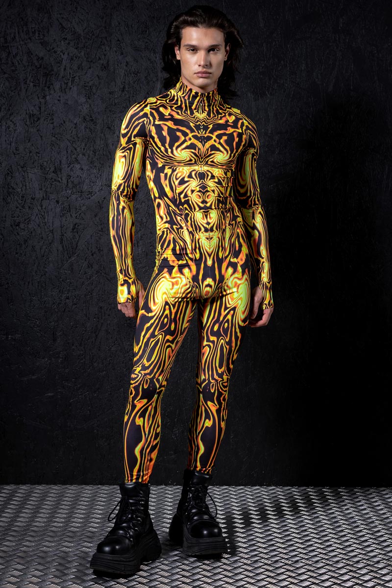 Starburst Men's Costume Front View