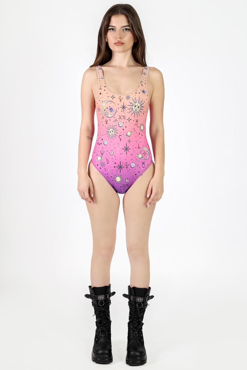 Twilight Esoterica One Piece Swimsuit Full View