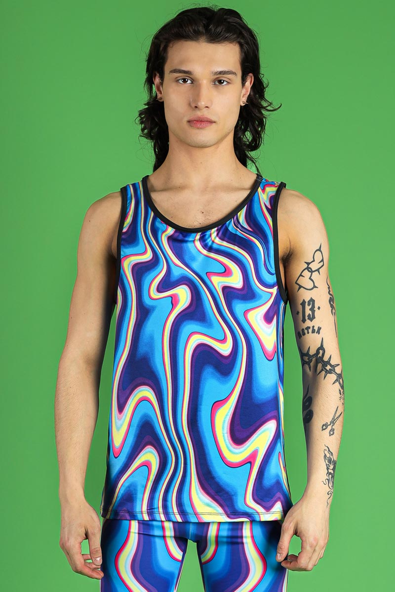 Wavy Wonders Men's Tank Top