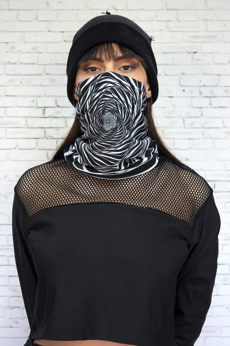 Illusion Neck Gaiter Front View