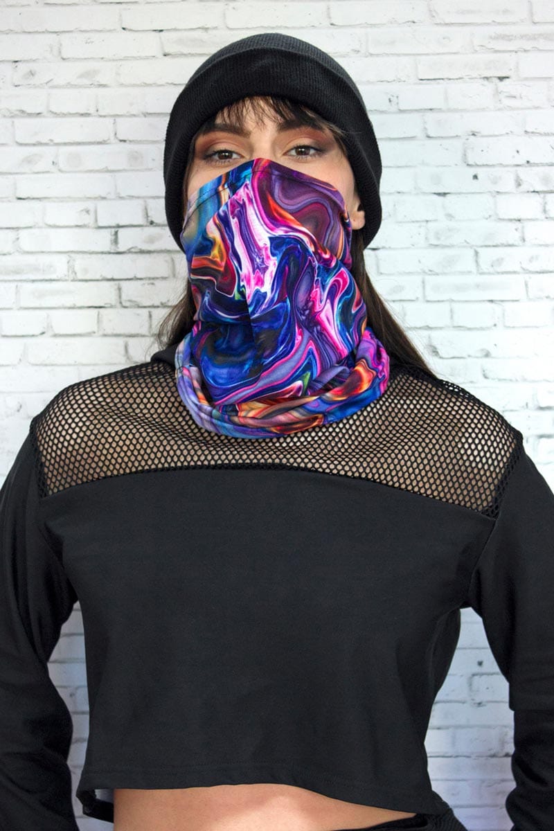 Liquid Neck Gaiter Front View