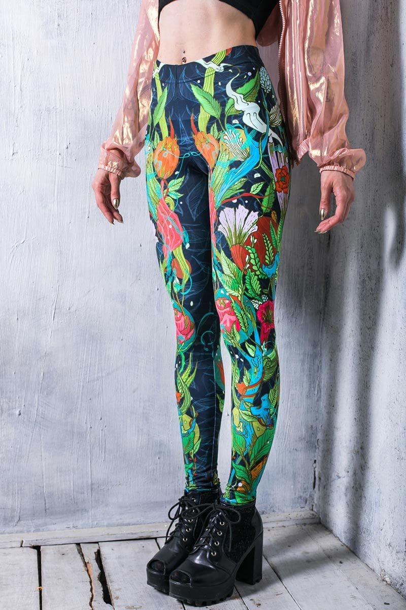 Blooming Leggings Close View