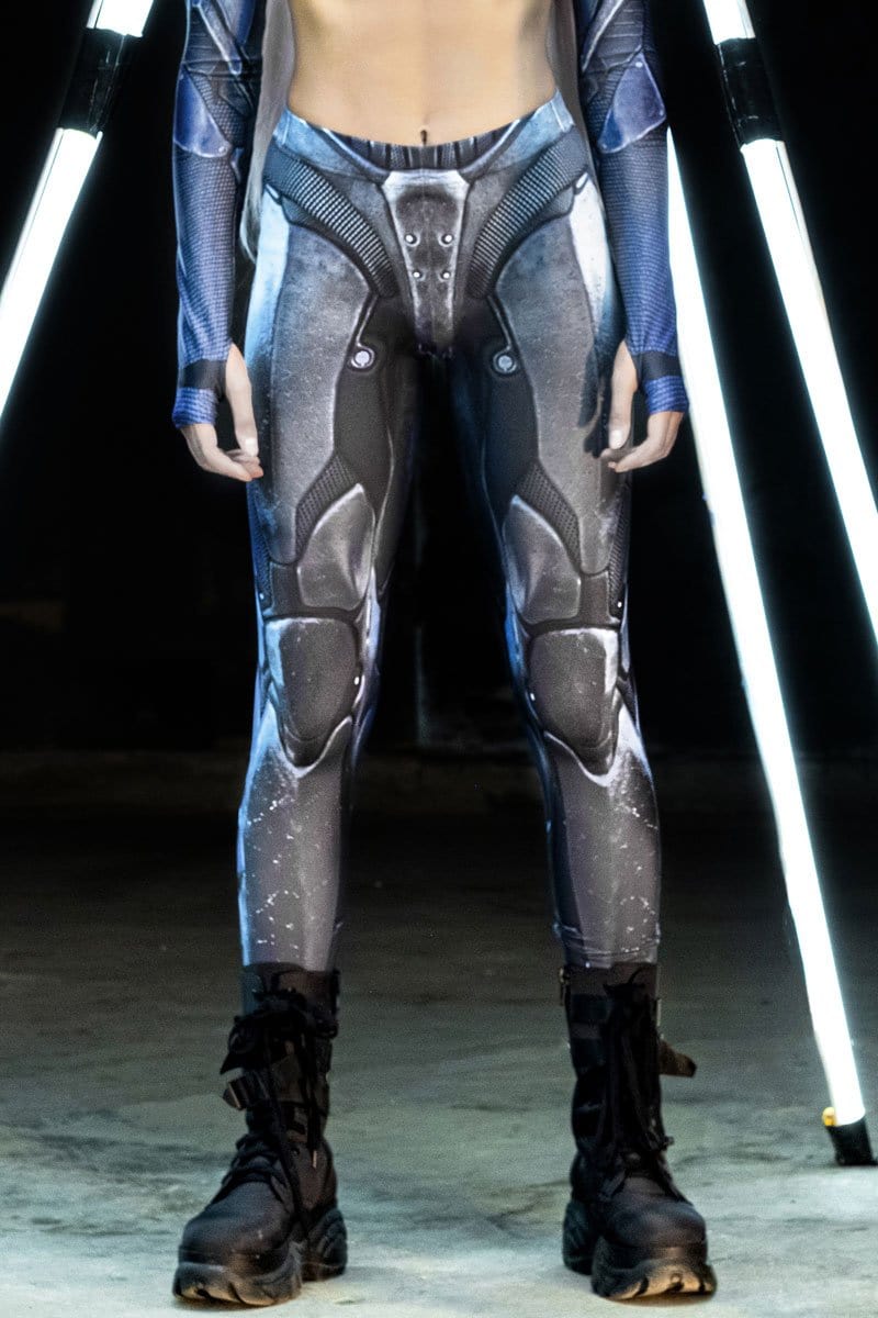 Titanium Armored Leggings Set Bottom View