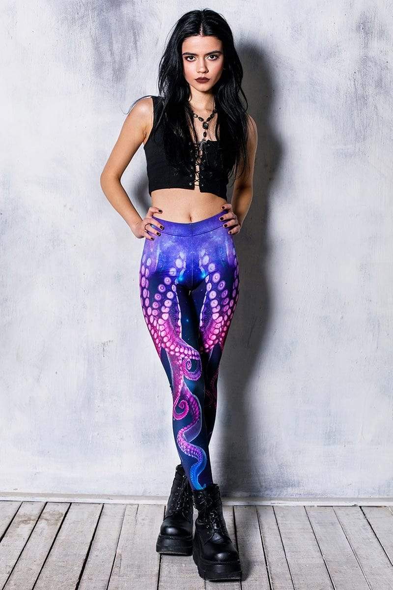 Octopus Leggings Front View