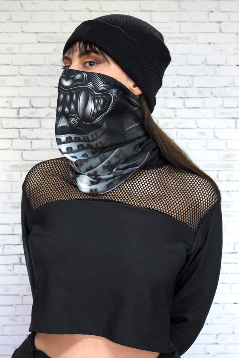 Samurai Neck Gaiter Left View