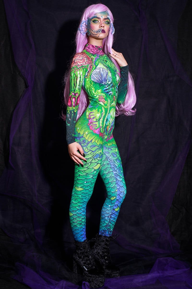 Mermaid Costume Side View