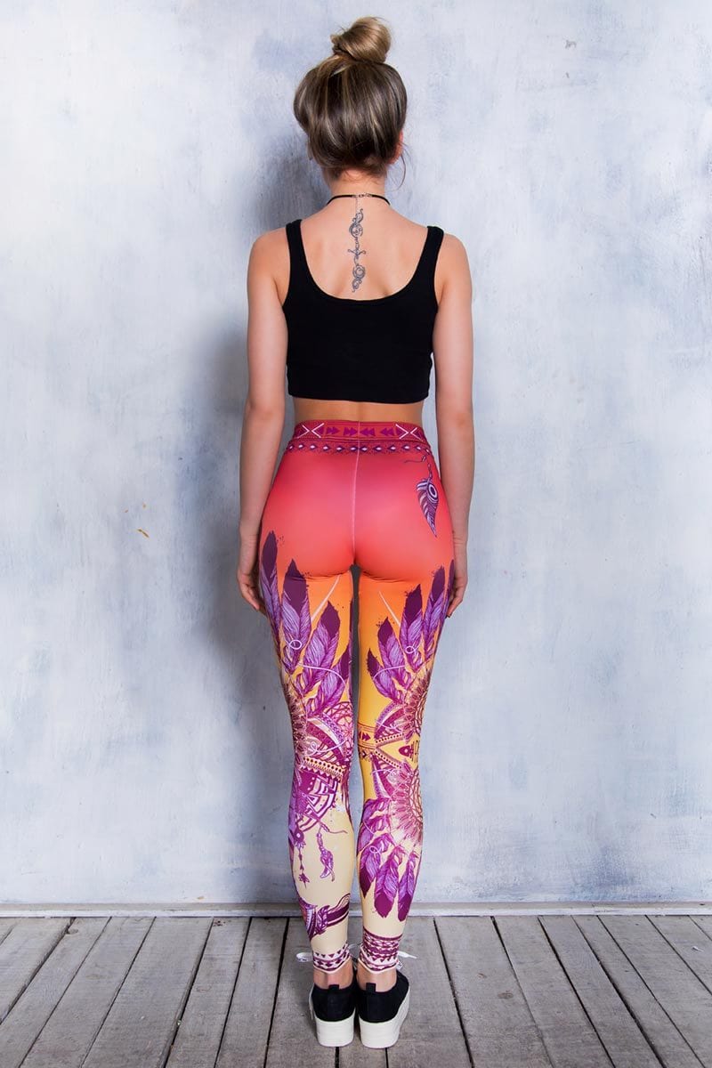 Totem Leggings Back View