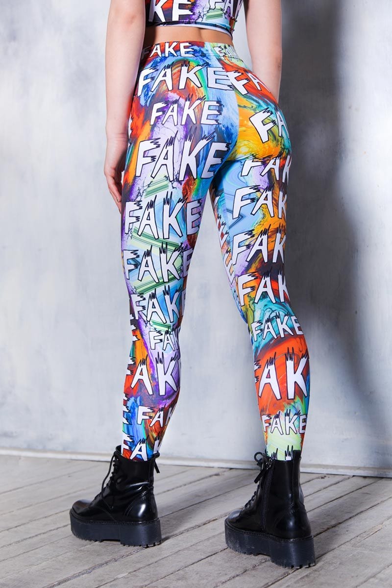 Fake Leggings Close View