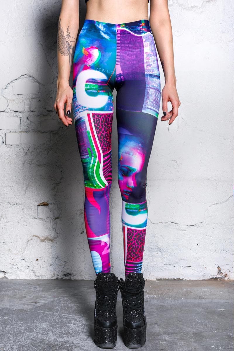 Digital Reality Leggings Close View