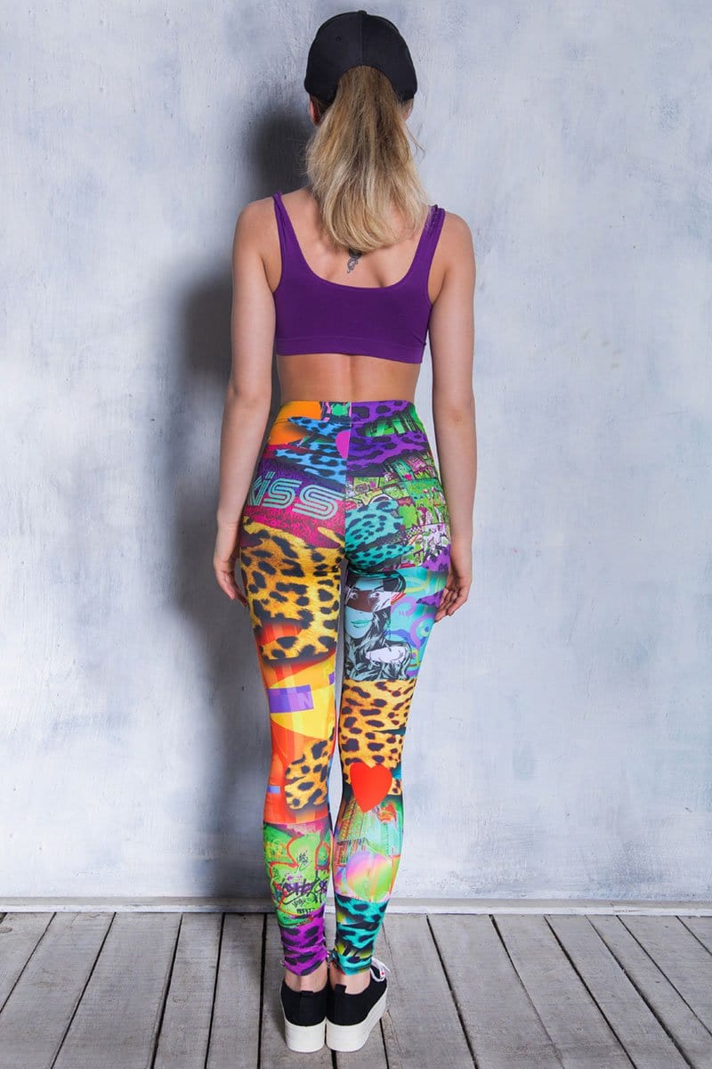 Safari Leggings Back View