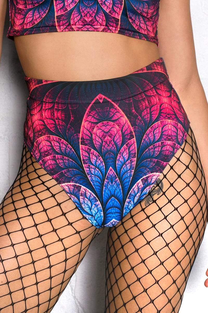 Lotus Leaf Shorts Set Bottom View