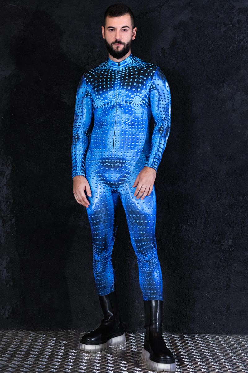 Men Multiverse Traveler Costume Full View