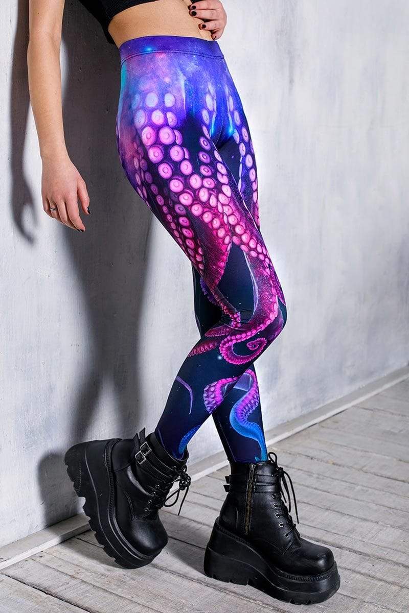 Octopus Leggings Close View