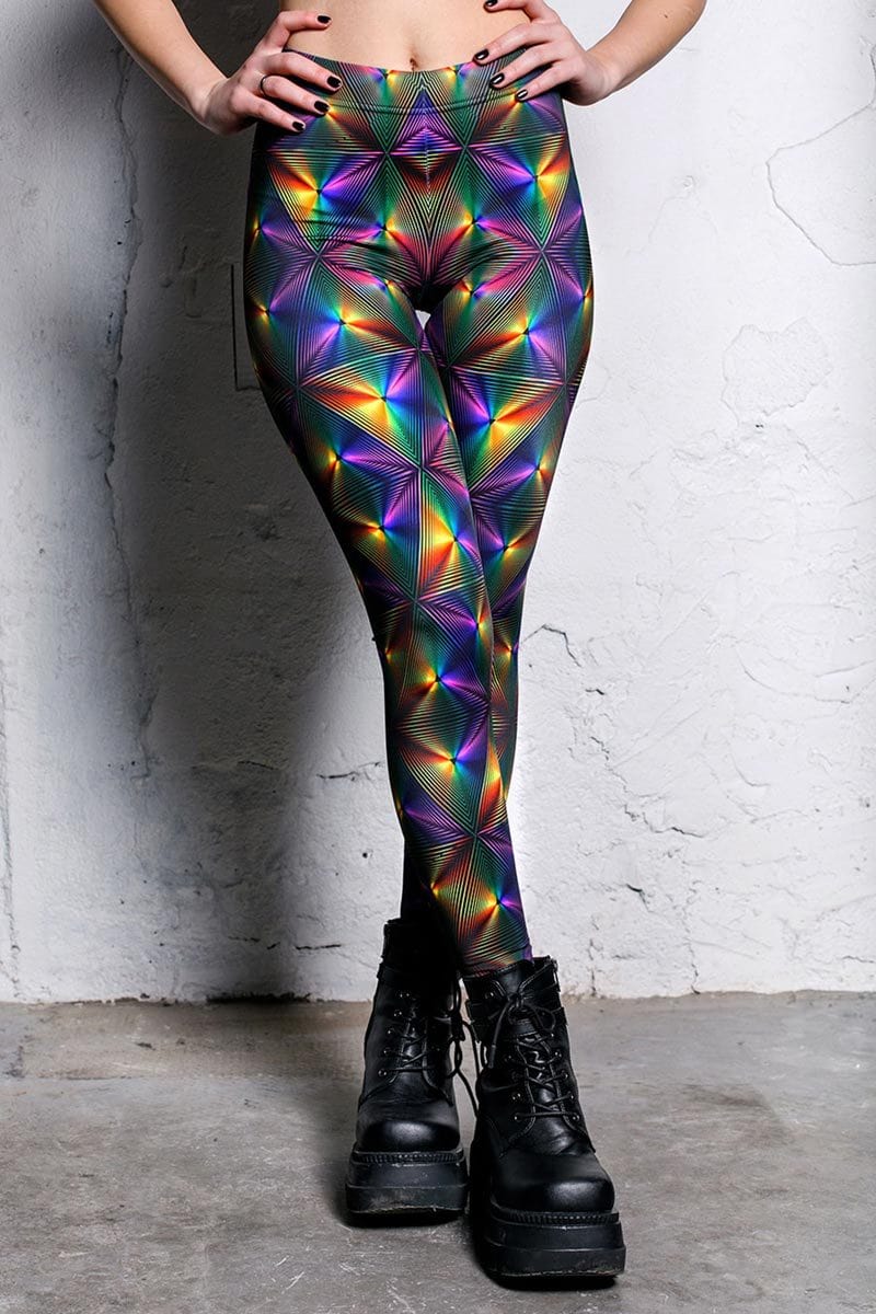 Prismatic Leggings Close View