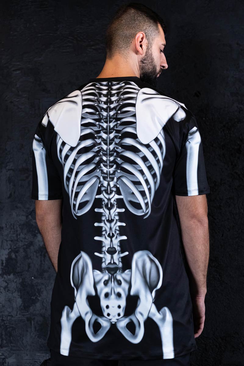 Rattling Bones Men Oversized Tee Back View