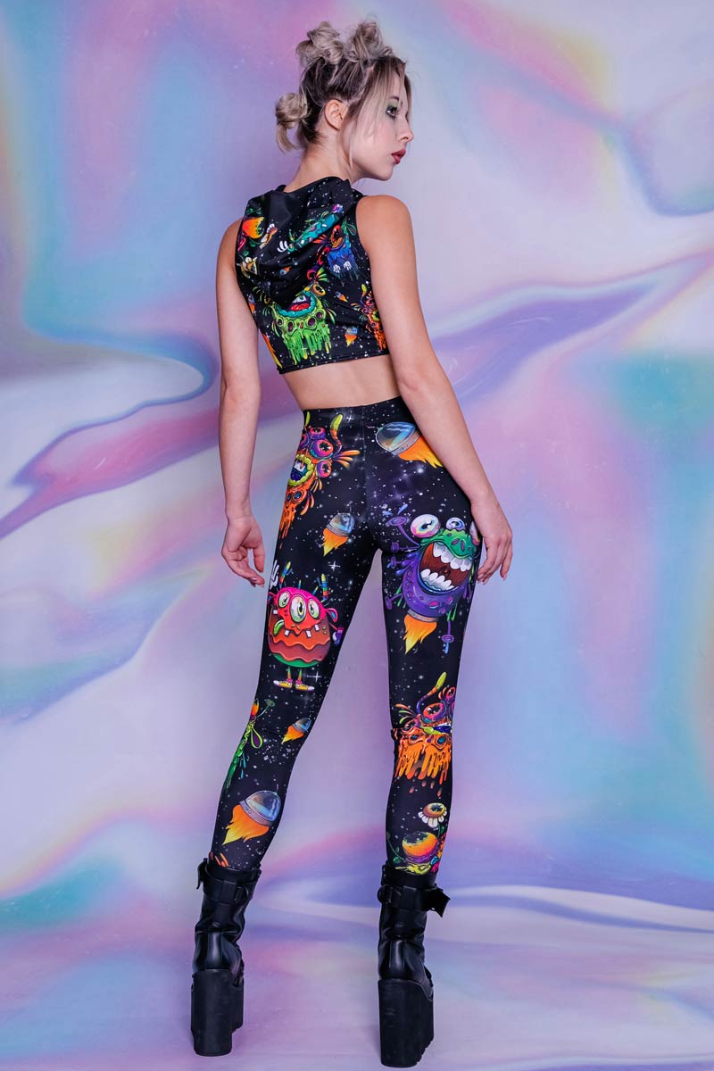 Space Freakz Leggings Back View