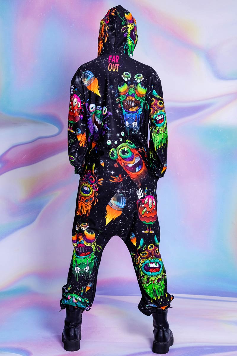 Space Freakz Onesie Back View