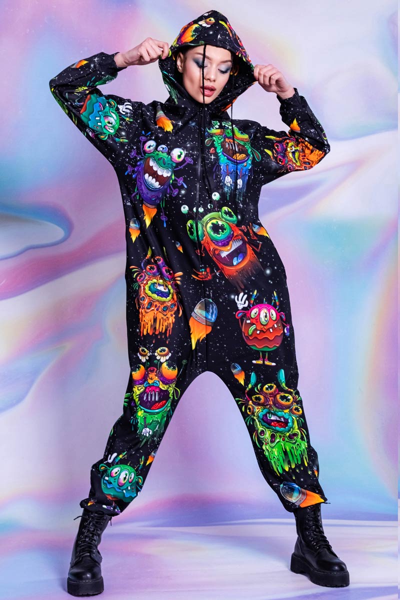 Space Freakz Onesie Full View