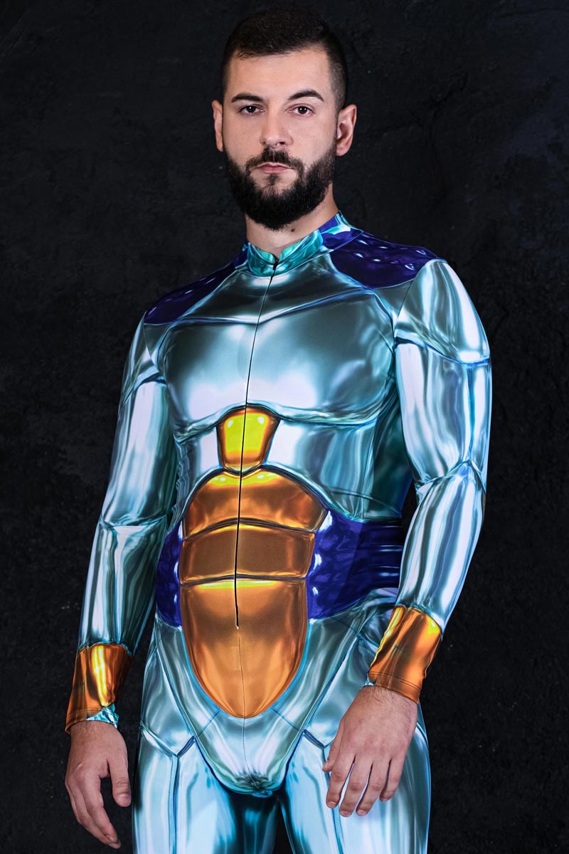 Titanium Men Costume Close View