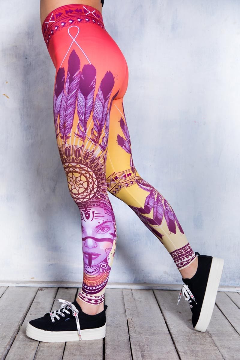 Totem Leggings Close View