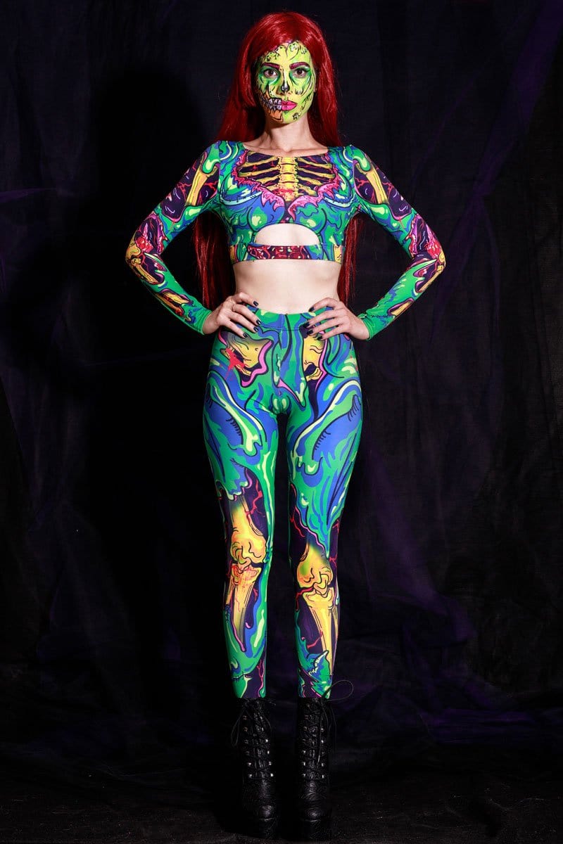 Zombie Women Leggings Full View